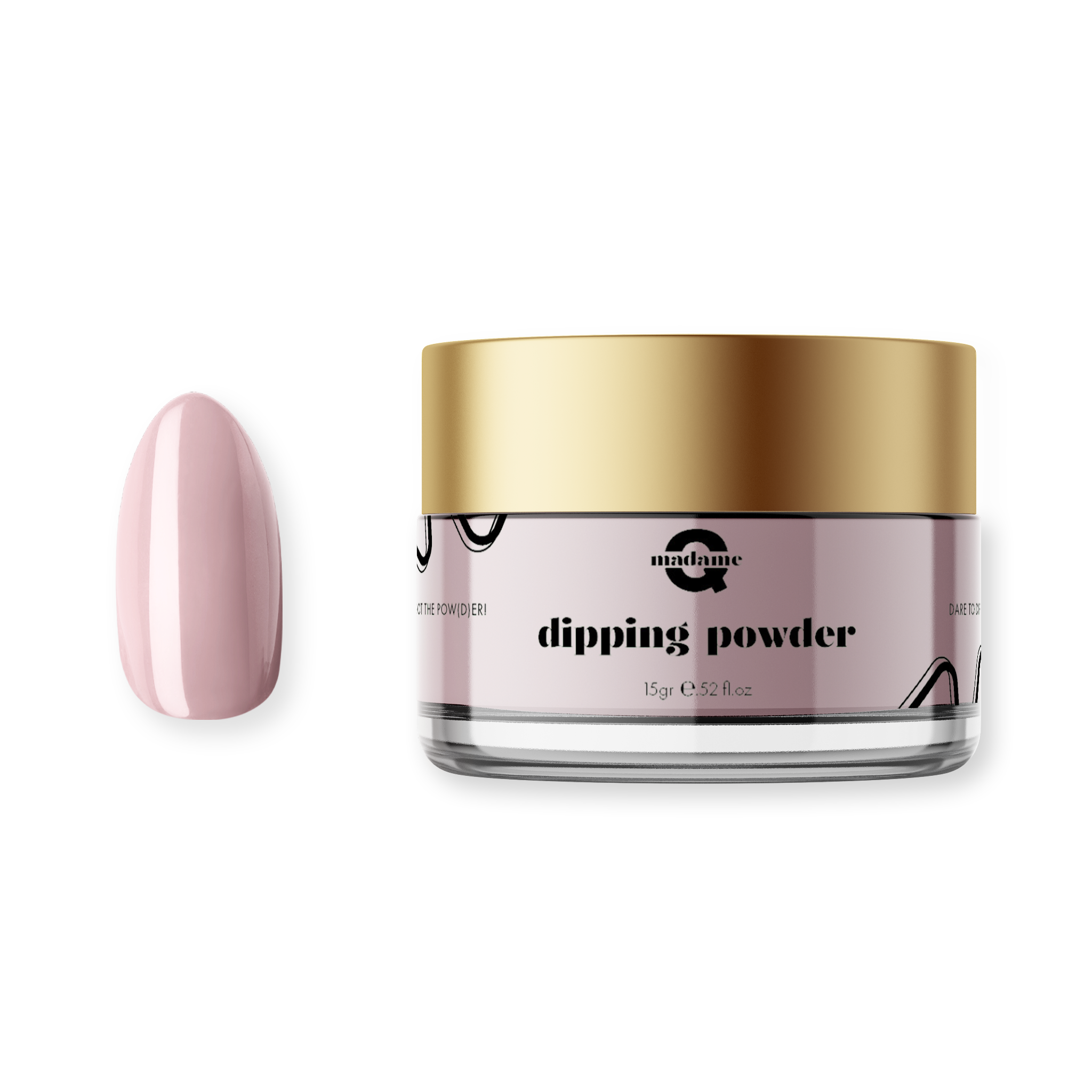 The purple pearl Dipping Powder