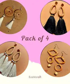 Boho Earring ( Pack Of 4)