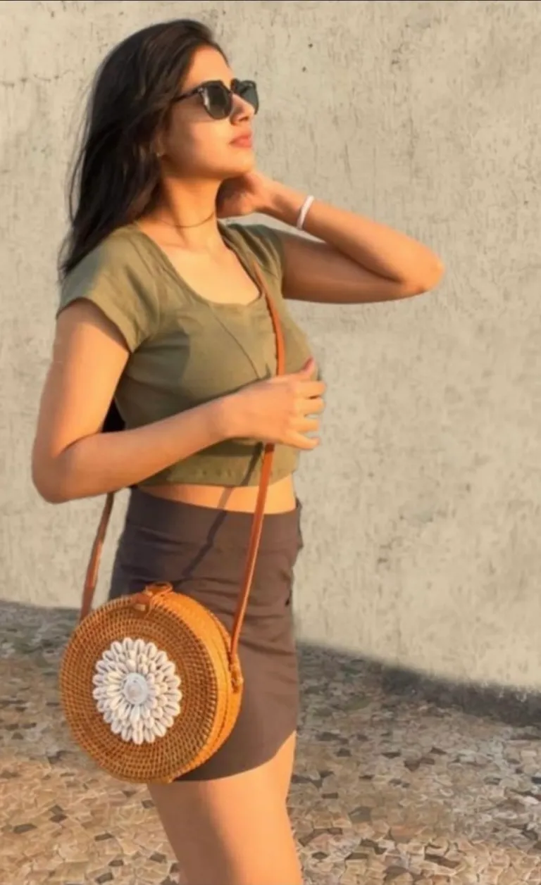 Boho You Brown Round shell / Kaodhi Sling Bag