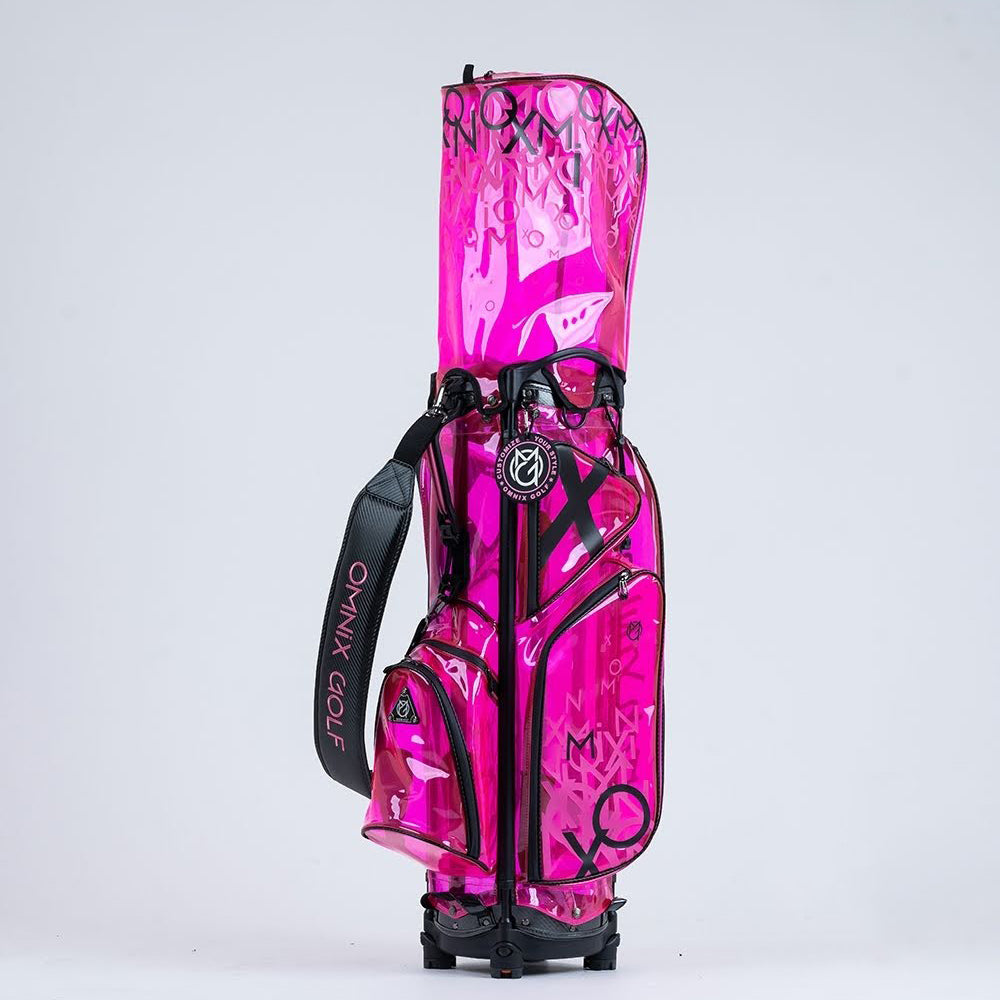 Transparent Carry Bag | Magenta Quinn