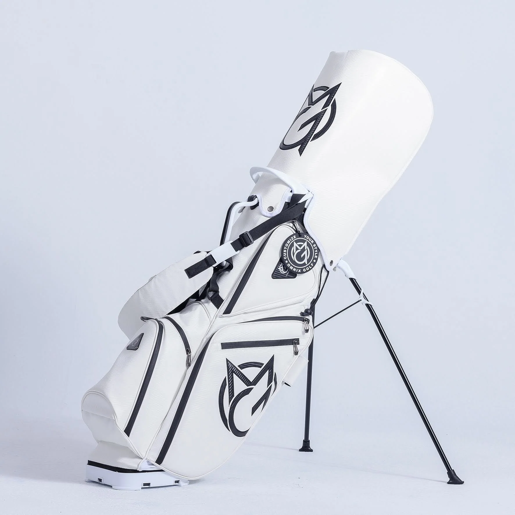 Deluxe Stand Bag | White Carbon