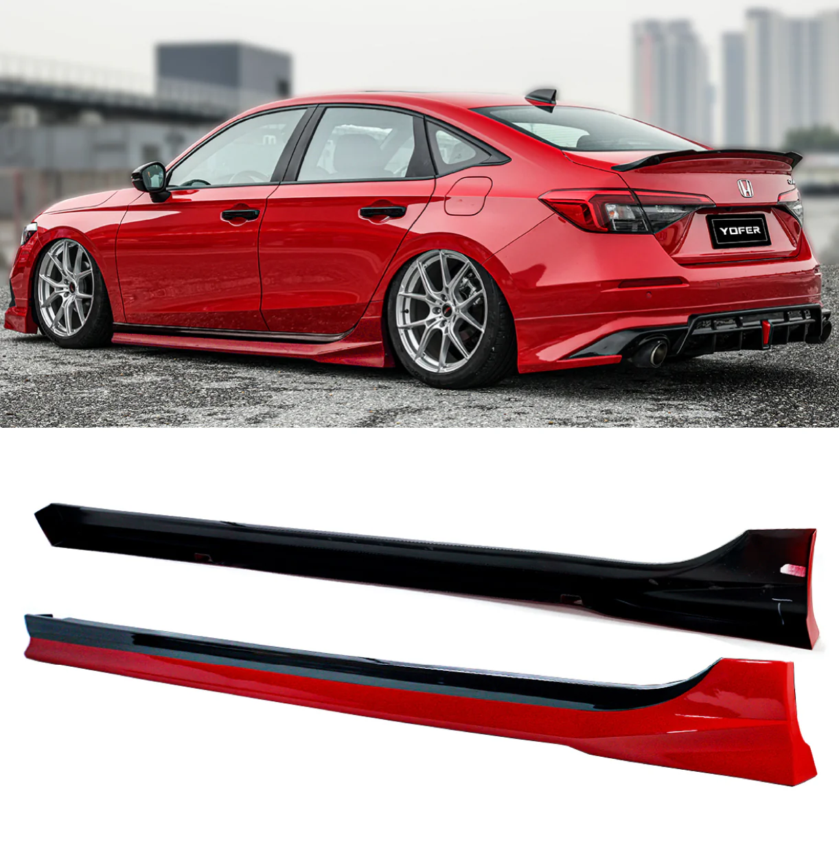 Yofer V2 Side Skirt (Painted)