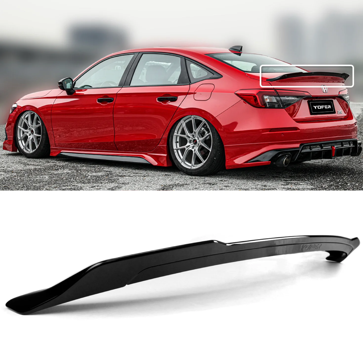 Yofer V1 Trunk Spoiler (Sedan)