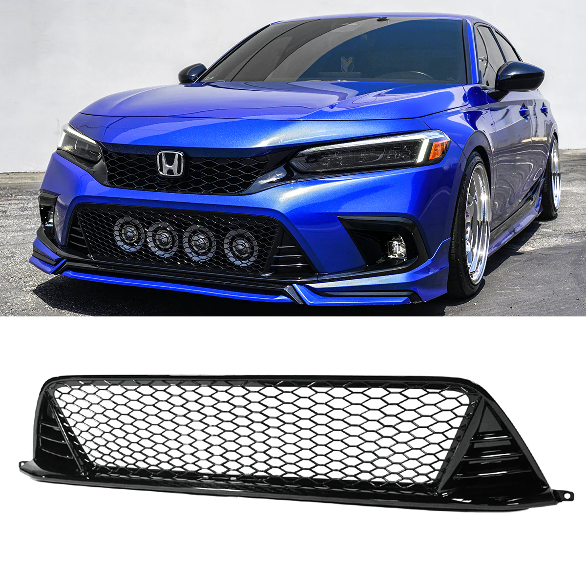 Type-R Style Lower Front Grill