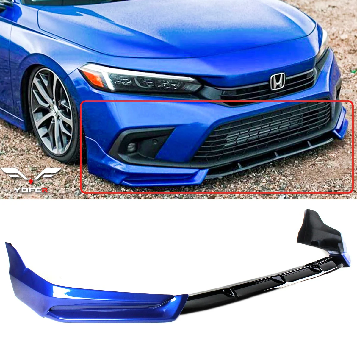 Yofer V1 Front Lip (Painted)