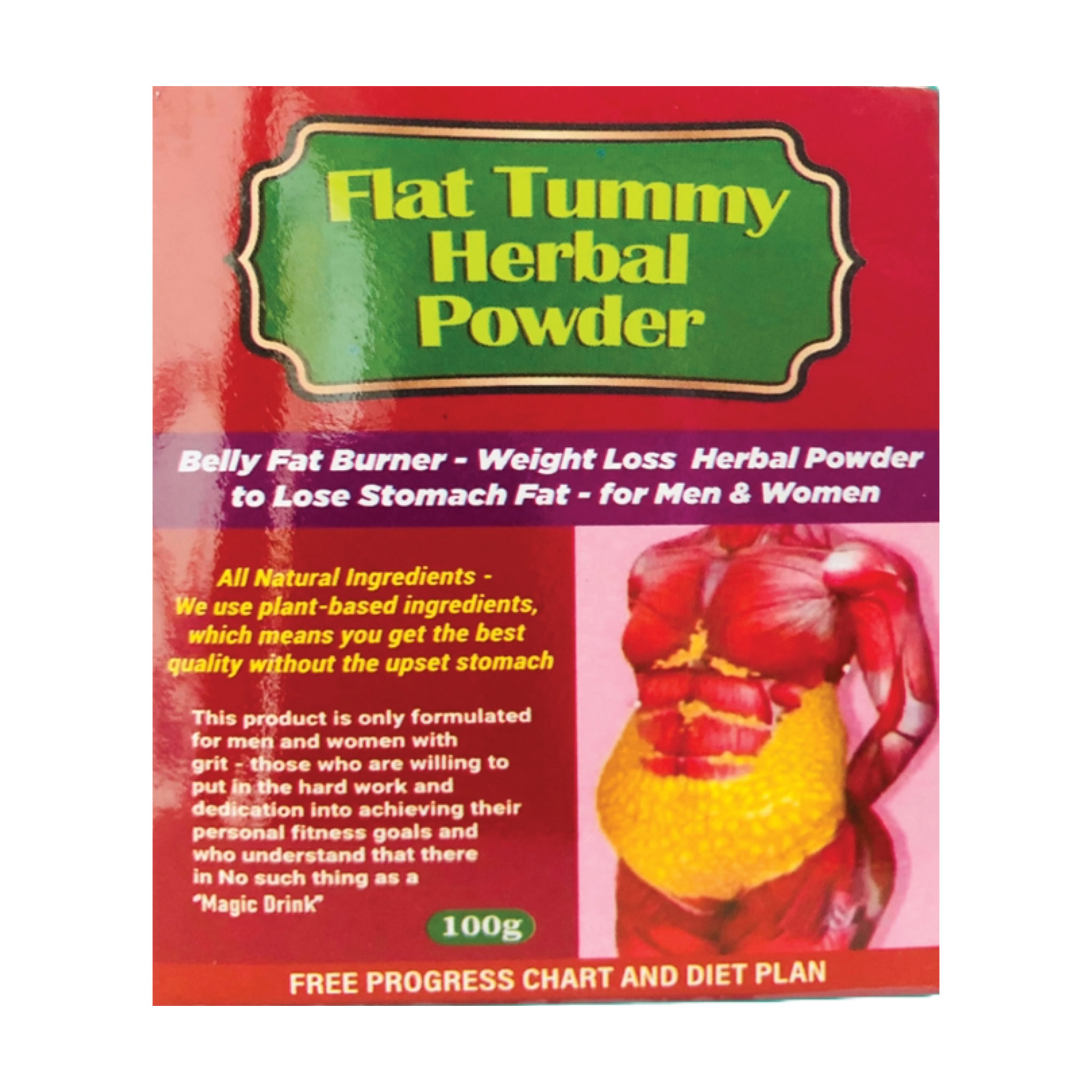 Flat Tummy Herbal Powder