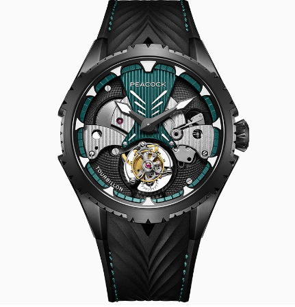 PEACOCK Tourbillon·Plume Warrior