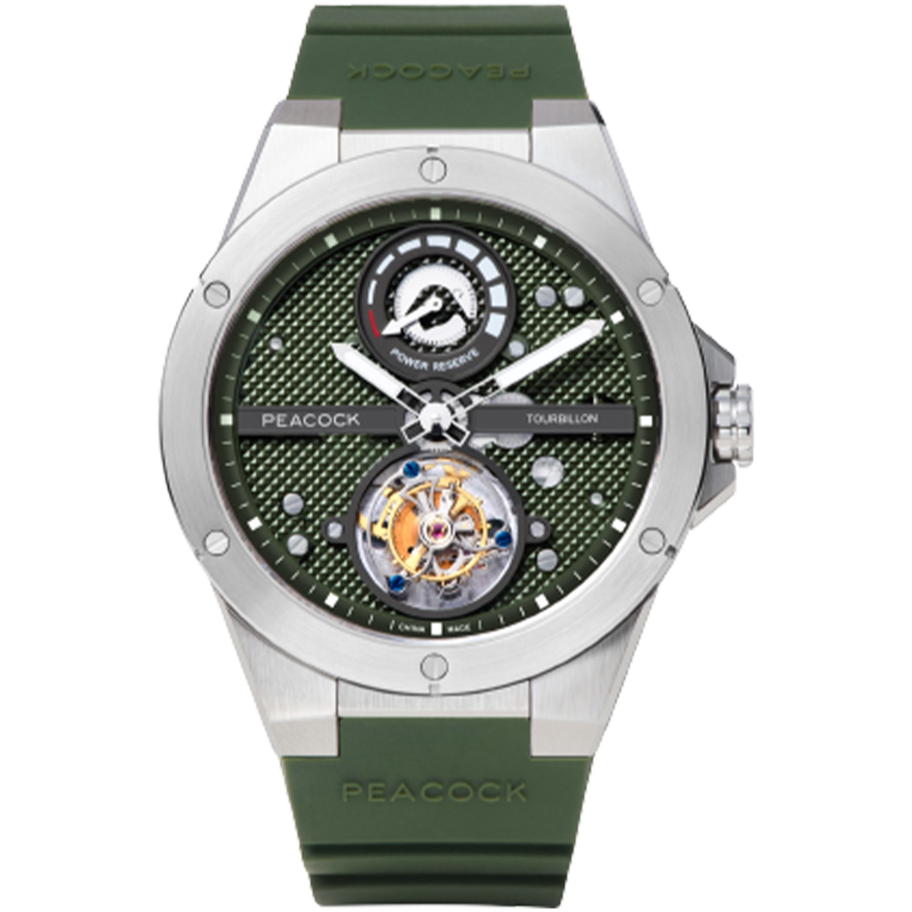PEACOCK Climber Tourbillon Watch