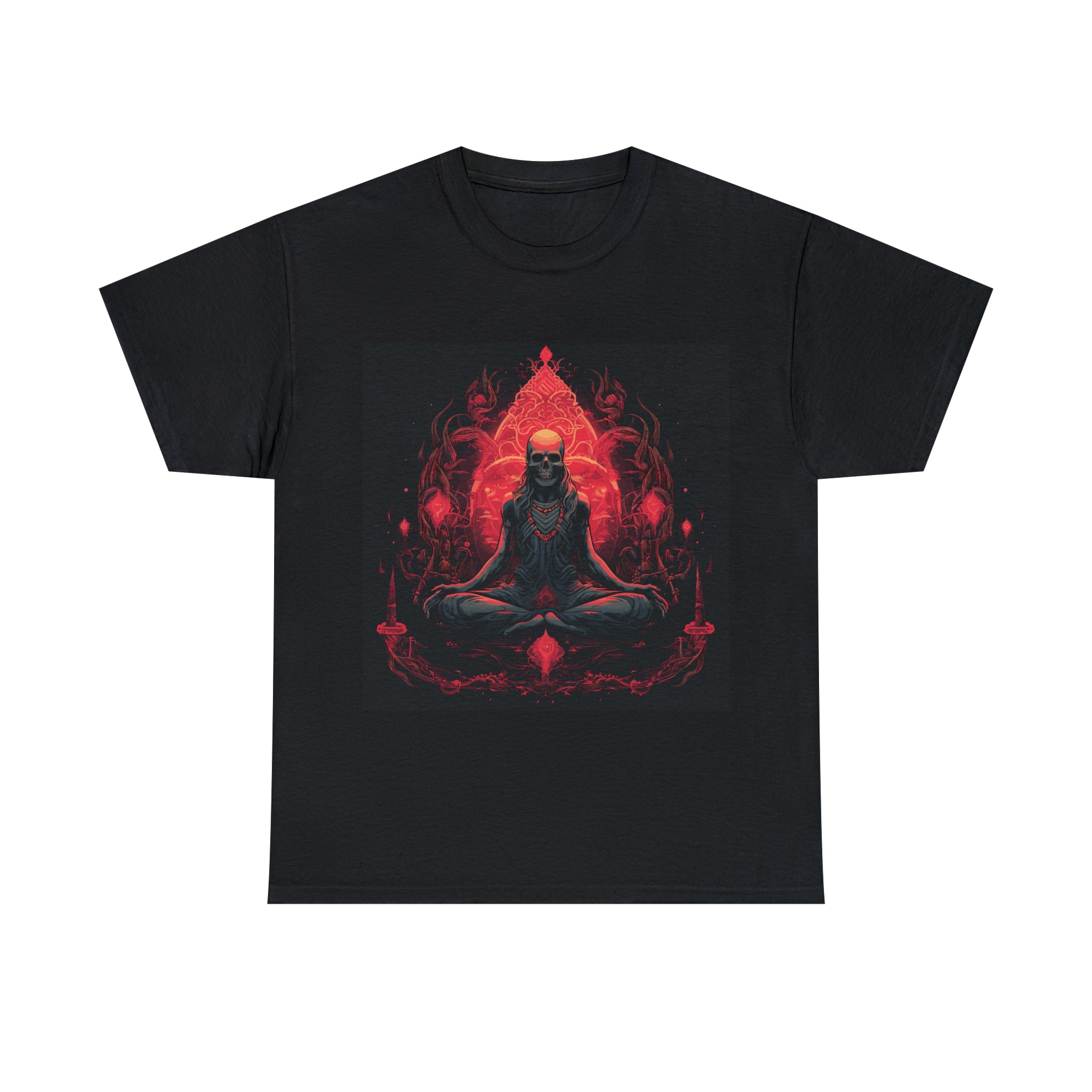 Spiritual Symphony: Buddha & Symbols Tee