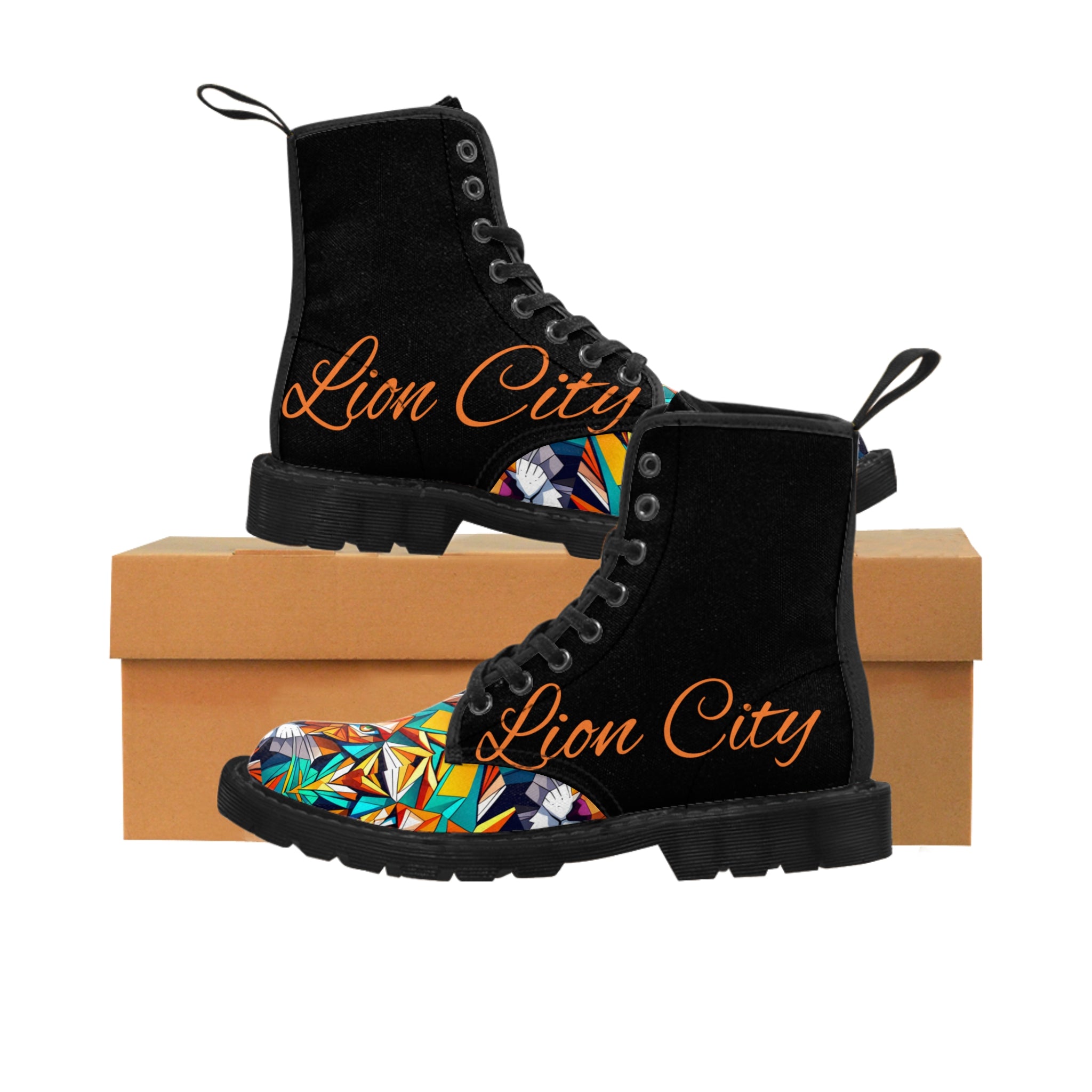 Women's Canvas Boots