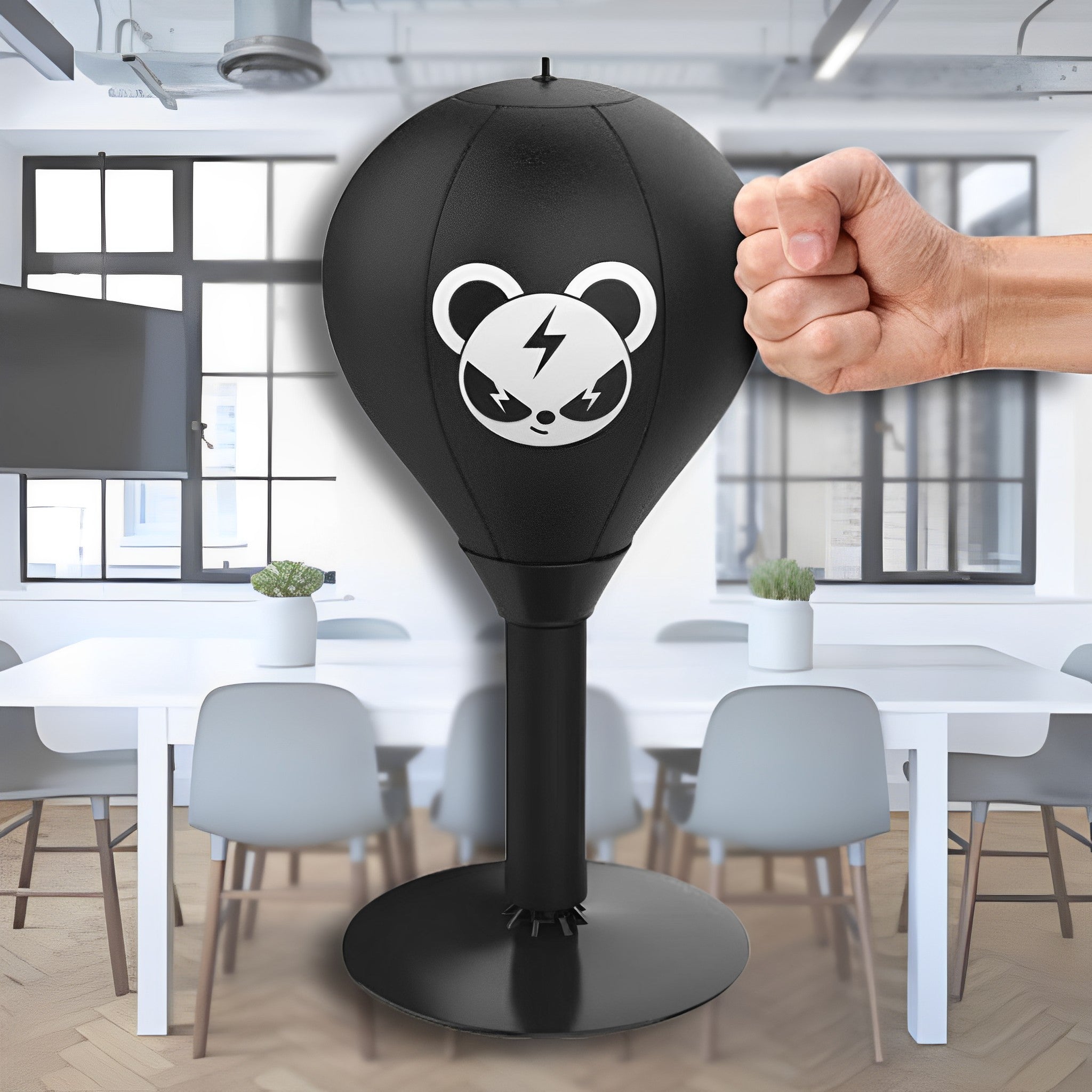 Panda Desktop Punch Bag