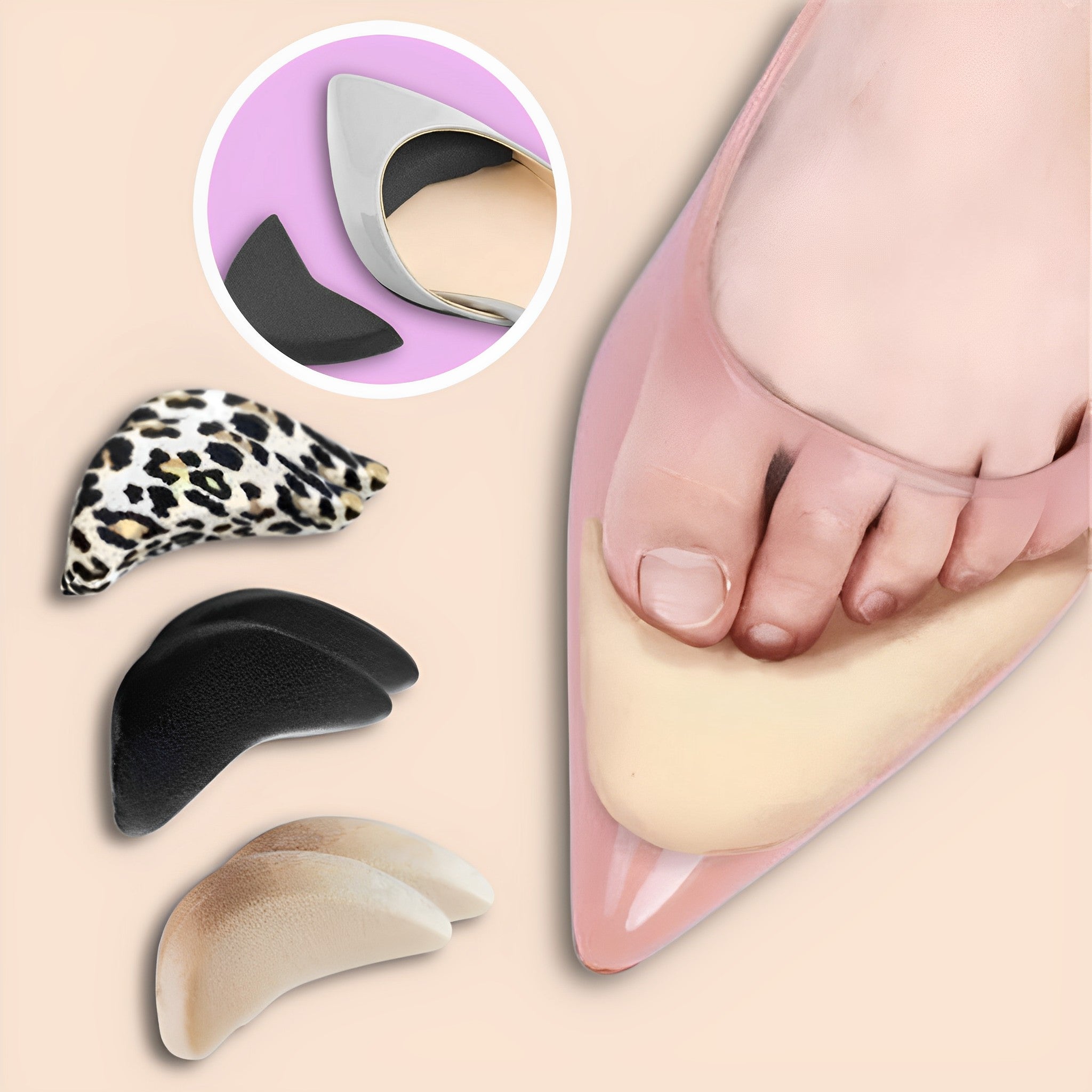 High Heel Insert cusion Pads For Her