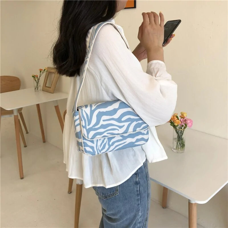 Zebra Shoulder Bag