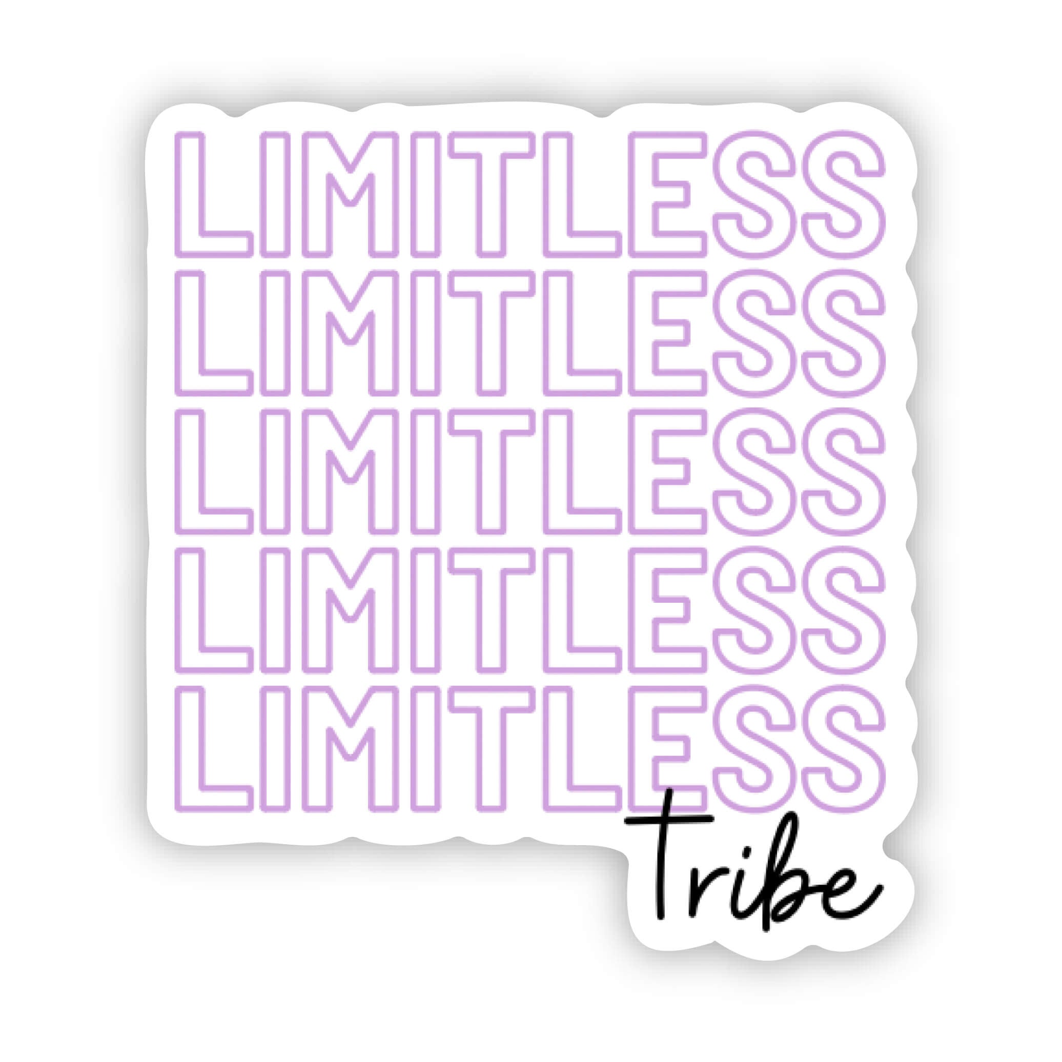 Limitless Tribe (purple) Sticker