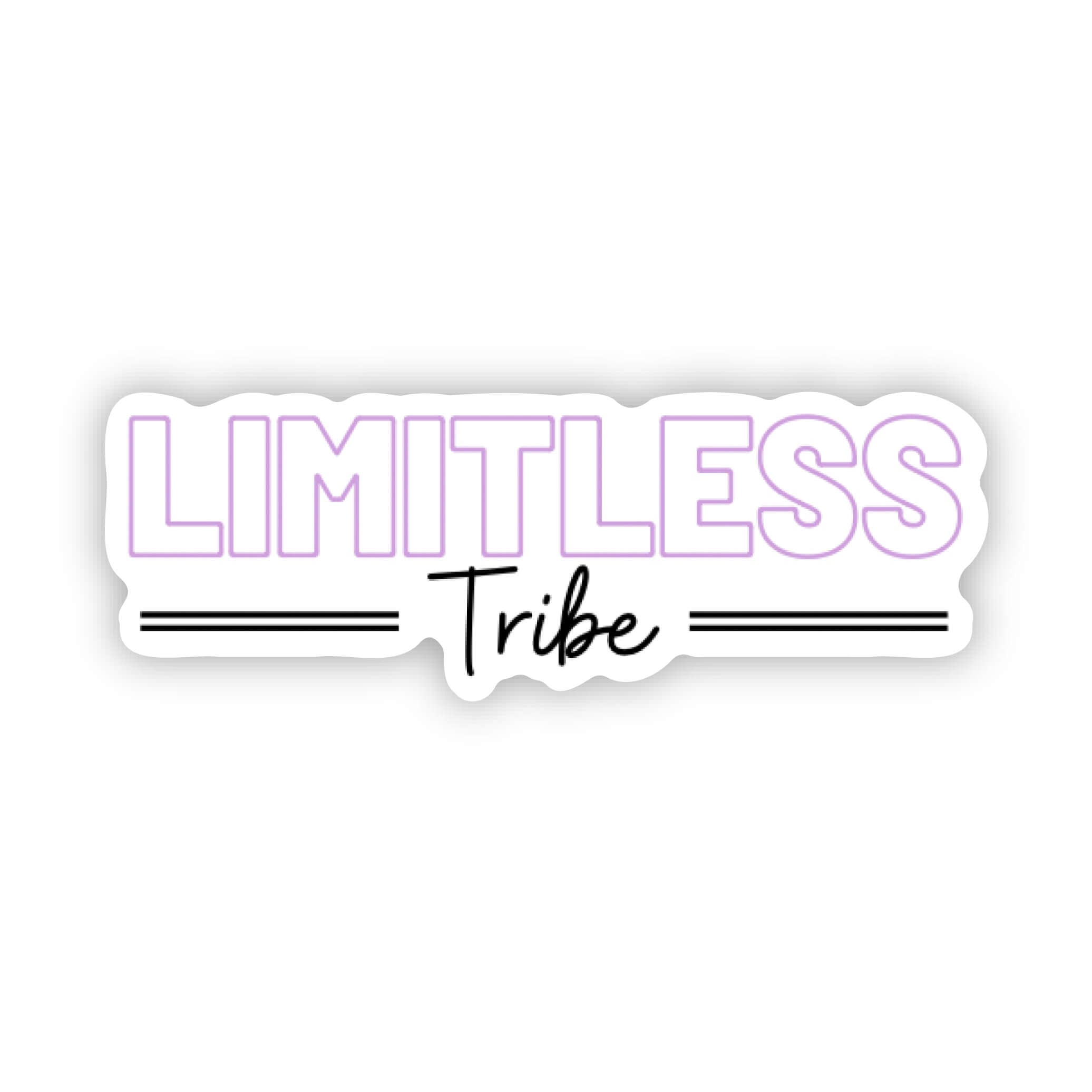 Limitless Tribe (purple / black) Sticker