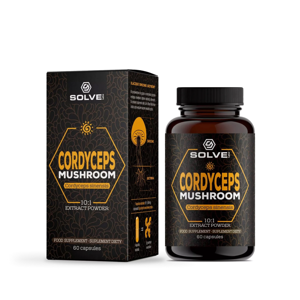 High Strength Cordyceps Mushroom Capsules