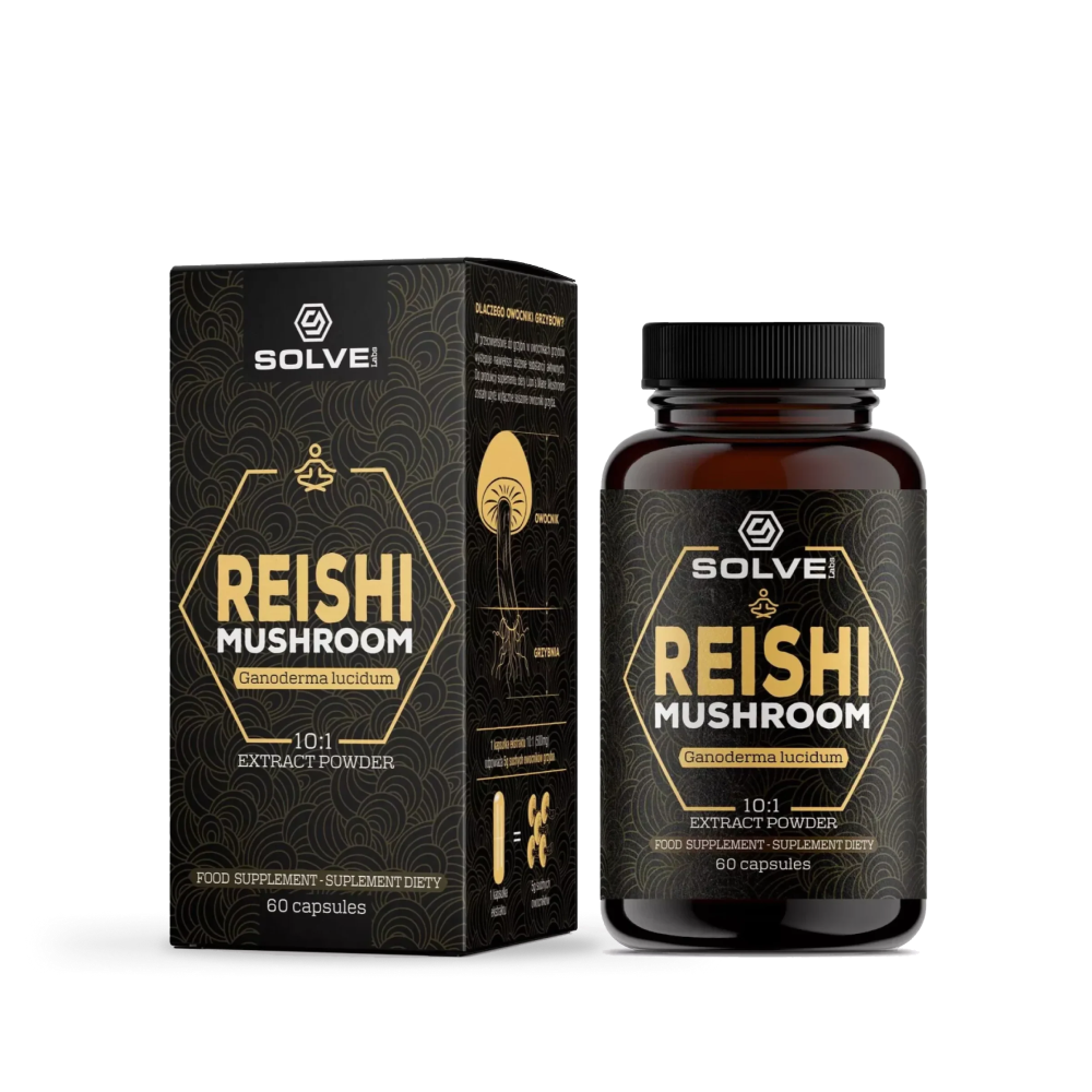 High Strength Reishi 10:1 Extract Capsules