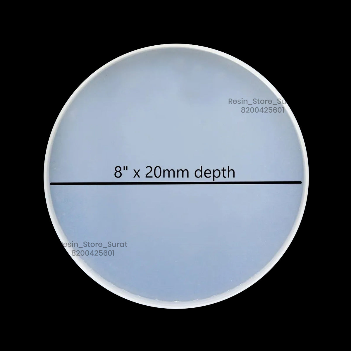 8 Inch Round Mould For Resin