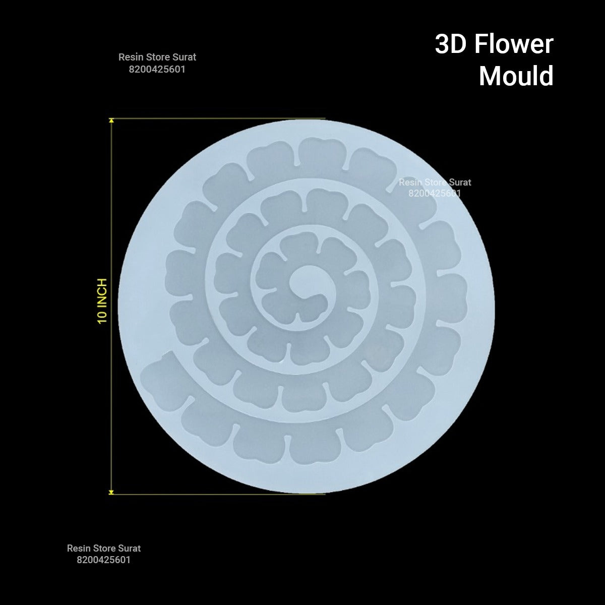 3D Flower Mould