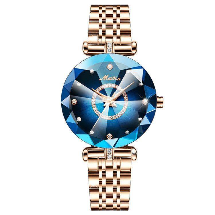 Blue Flower Diamond Watch RhineTime™