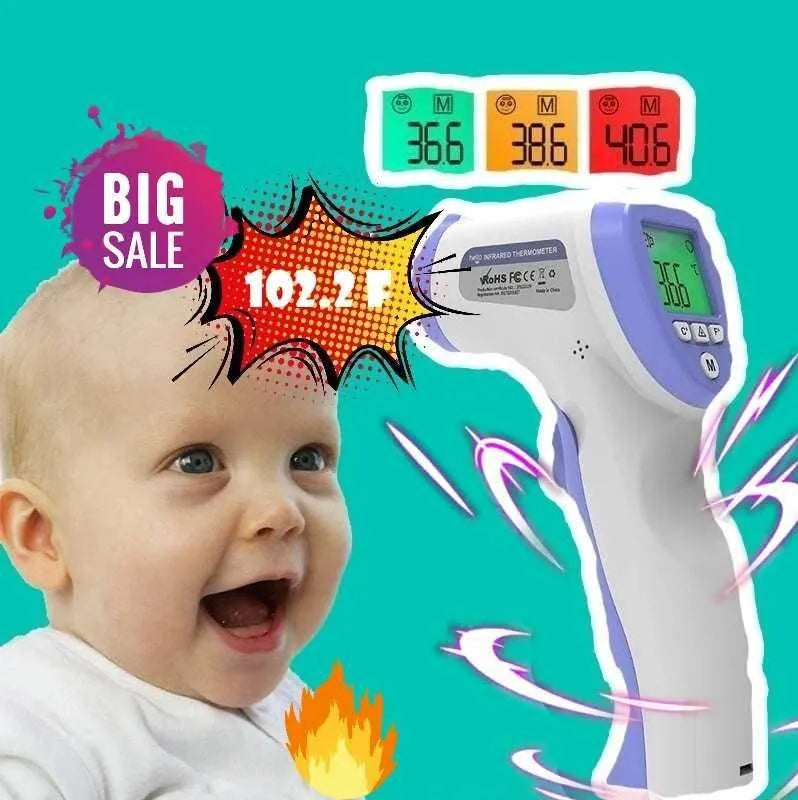 Infrared No-Contact Forehead Thermometer (High Quality)