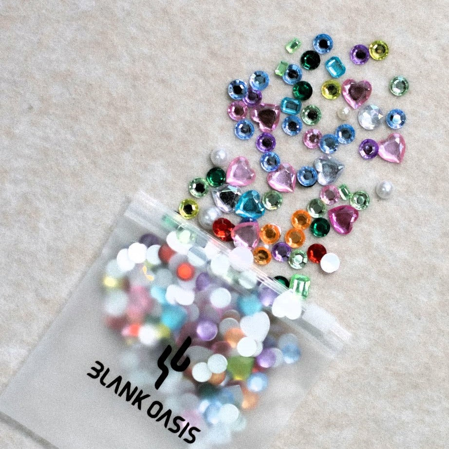 Rhinestone Sticker Pack - 6 sheets