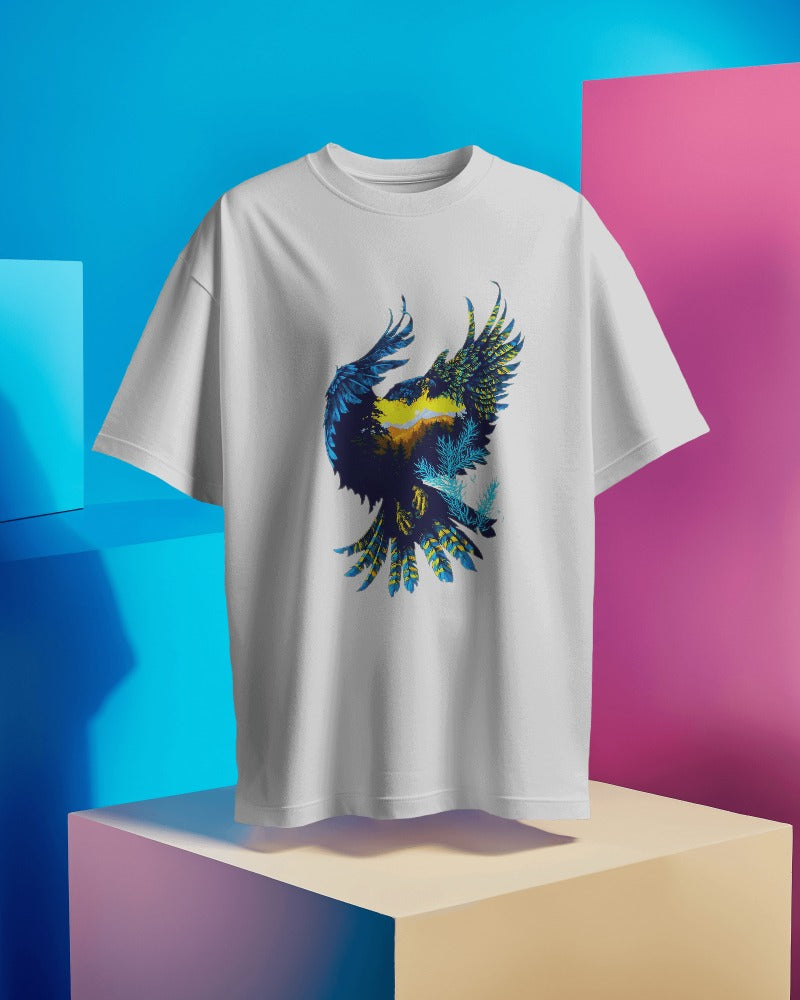 bird print || 100% cotton || regular fit