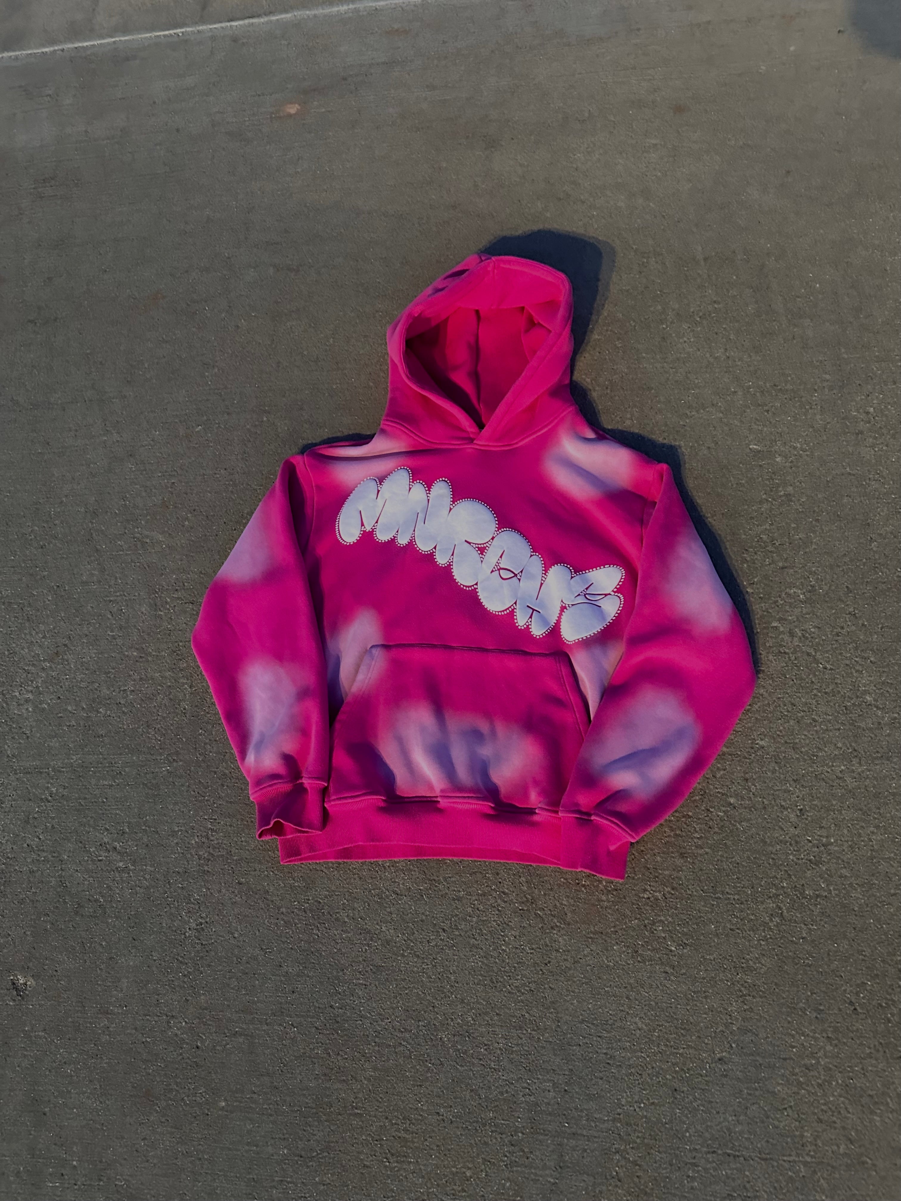 MNRCHS PINK HOODIE