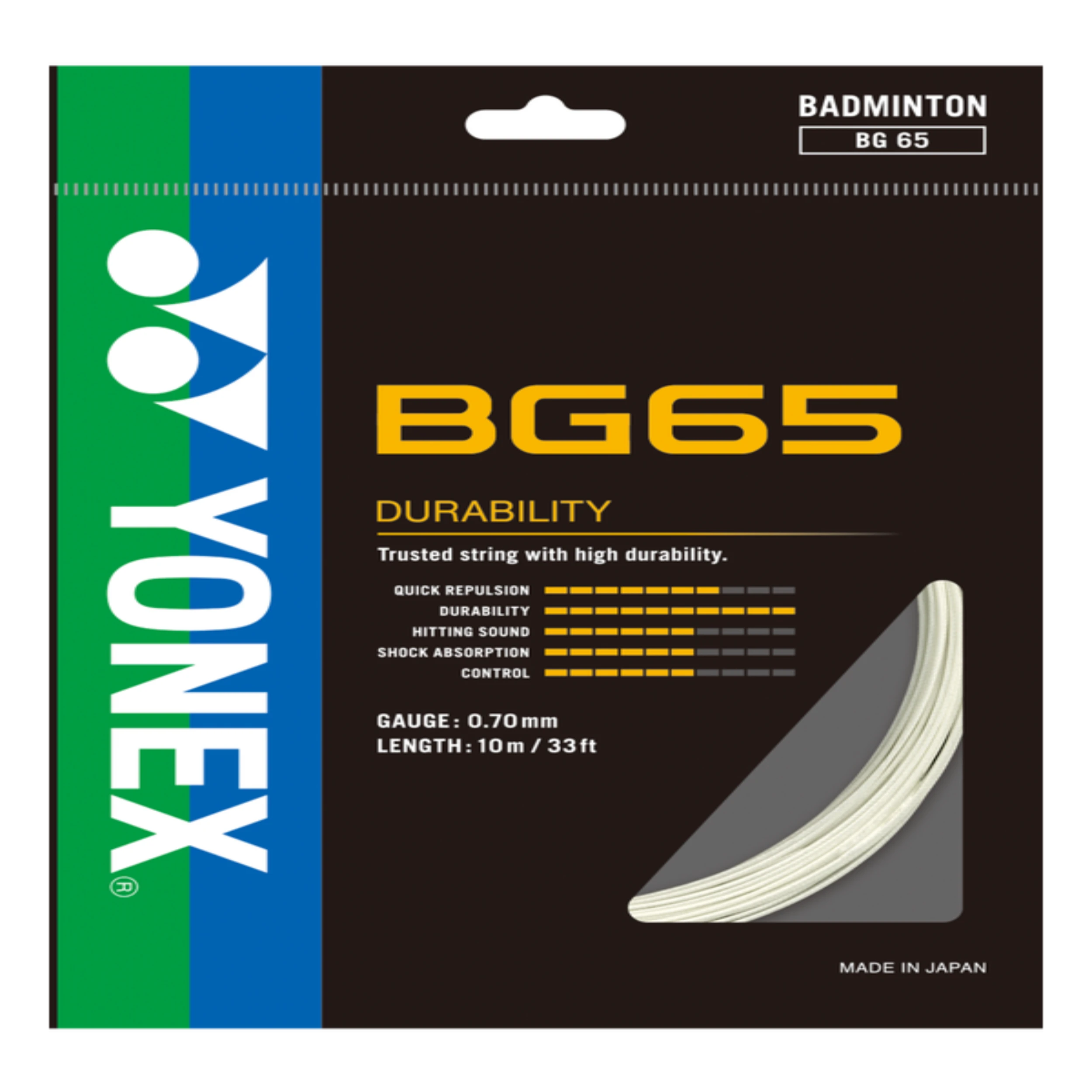 Yonex BG 65 - 0.7 mm