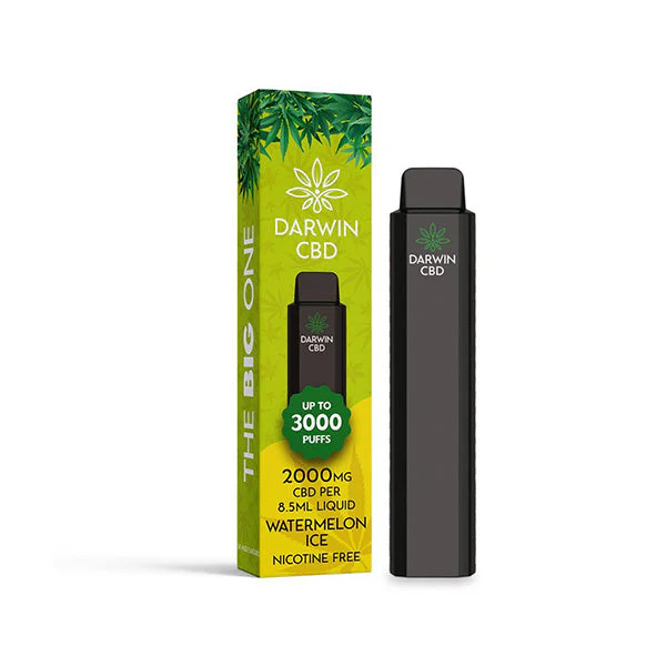 Darwin The Big One 2000mg CBD Disposable Vape Device - 3000 Puffs