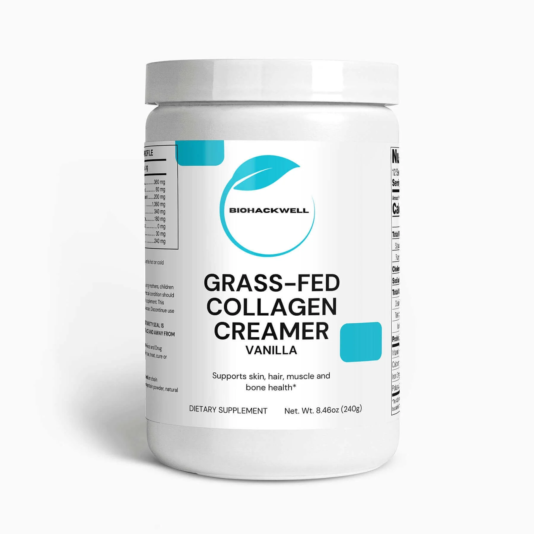 Grass-Fed Collagen Creamer (Vanilla)