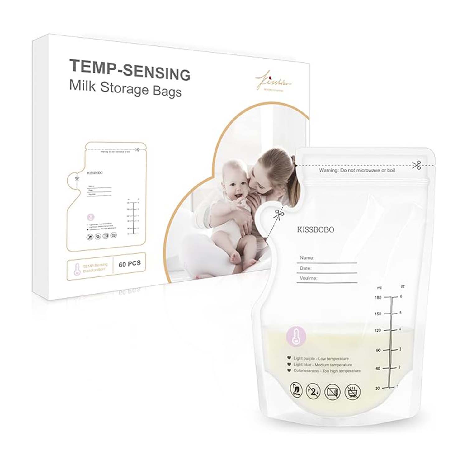 Breast Milk Storage Bag-180ML