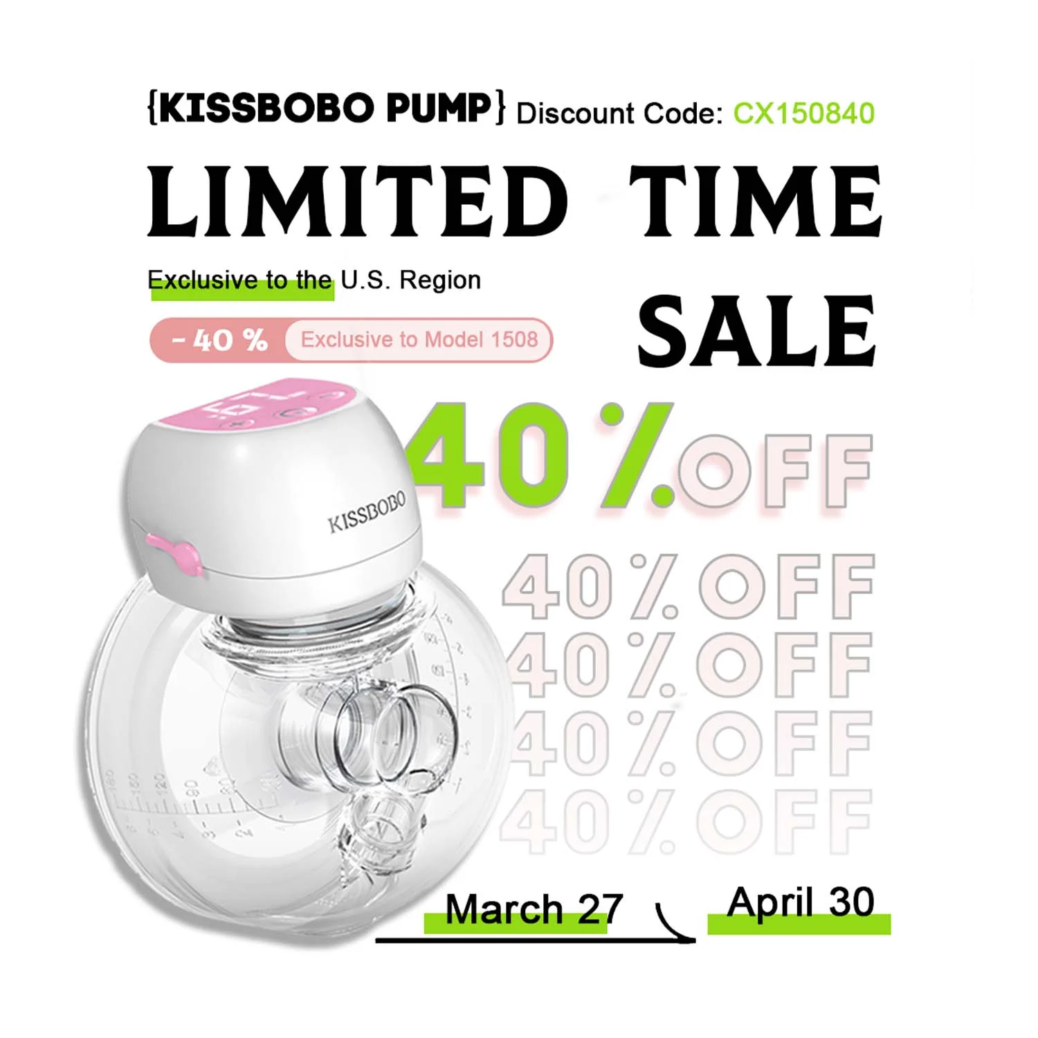 Electric Breast Pump-1508