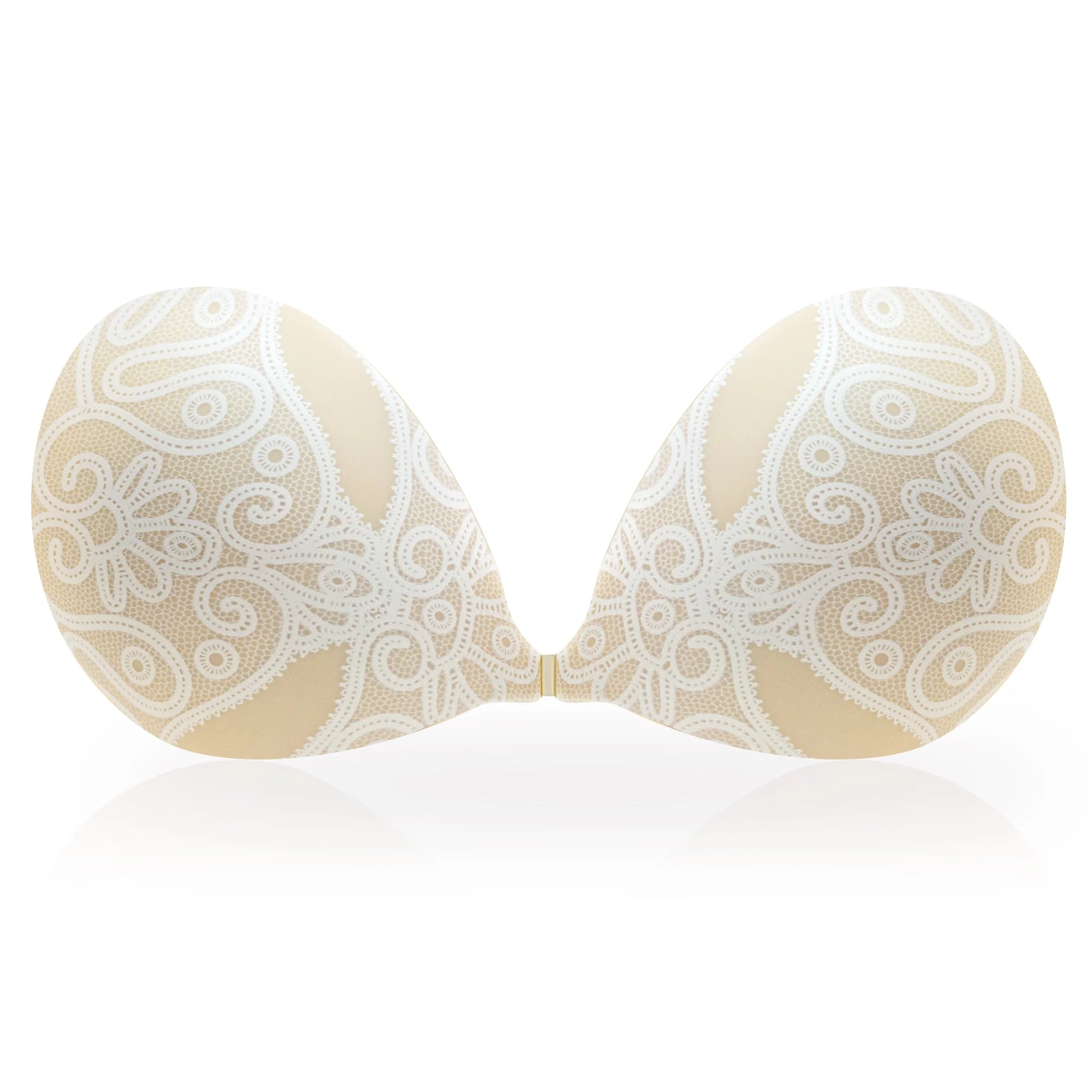 Lace Cohesive Leaky Back Adhesive Bra