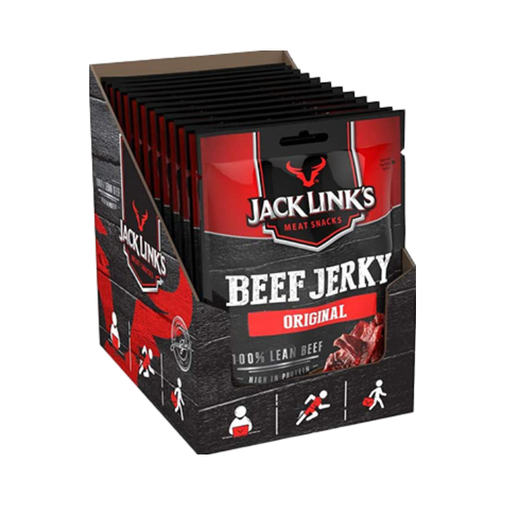 Jack Link's Beef Jerky Original (12 x 25 gr)