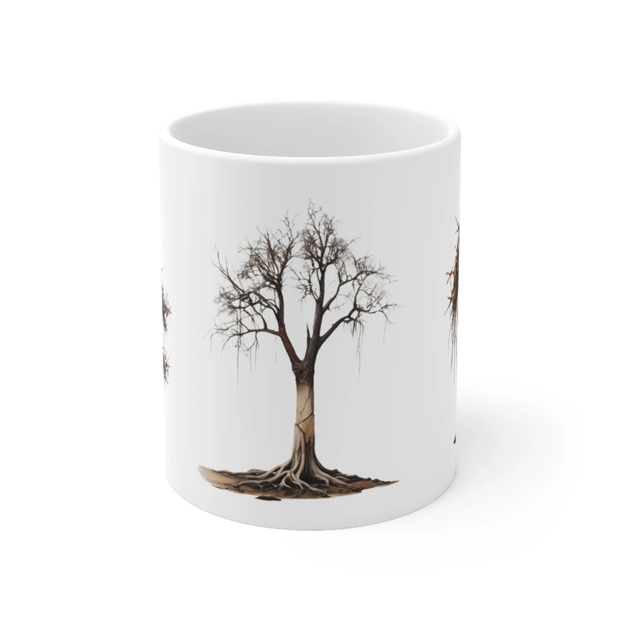 Dying Trees Mug - Ceramic Coffee Mug 11oz