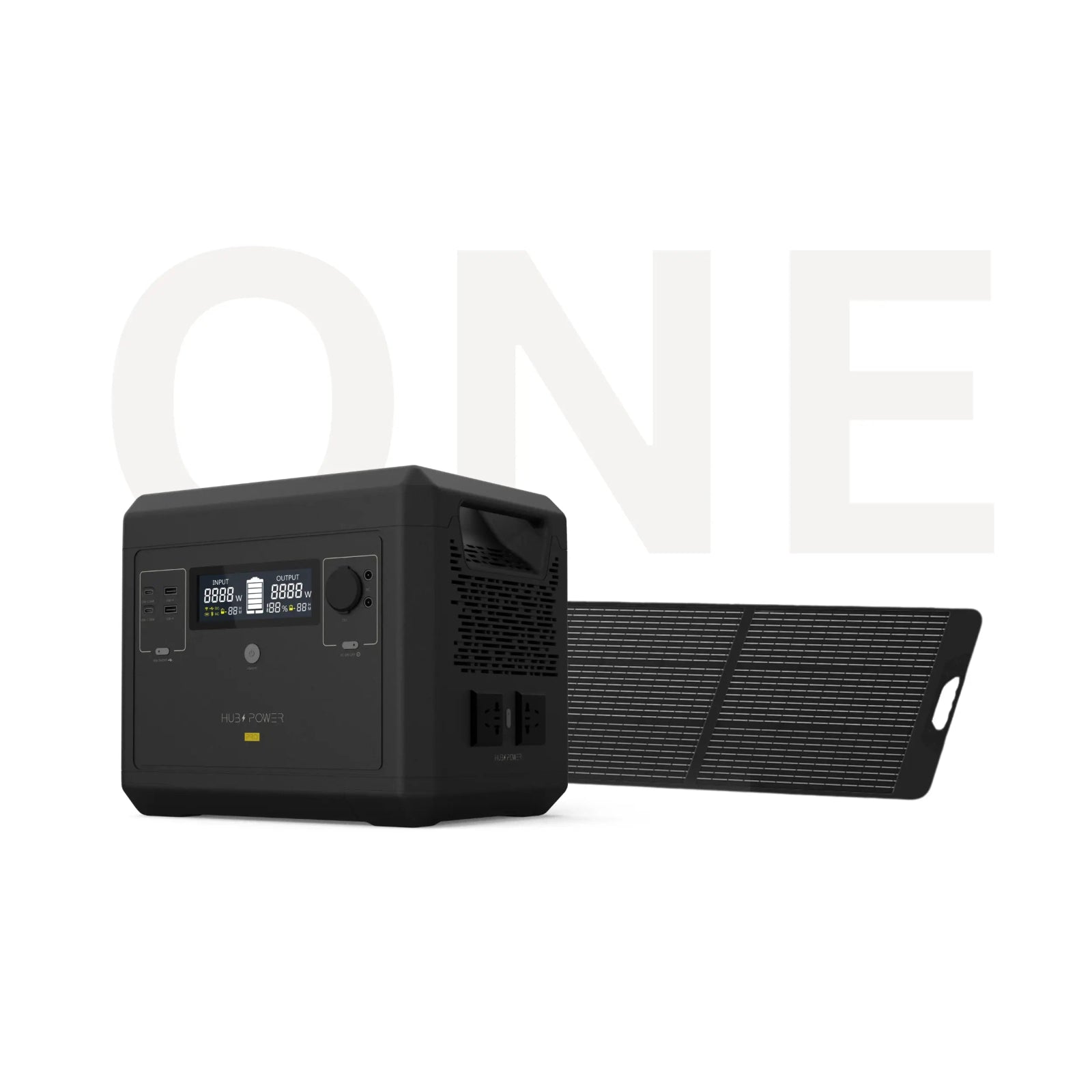 hubz One Portable Solar Generator