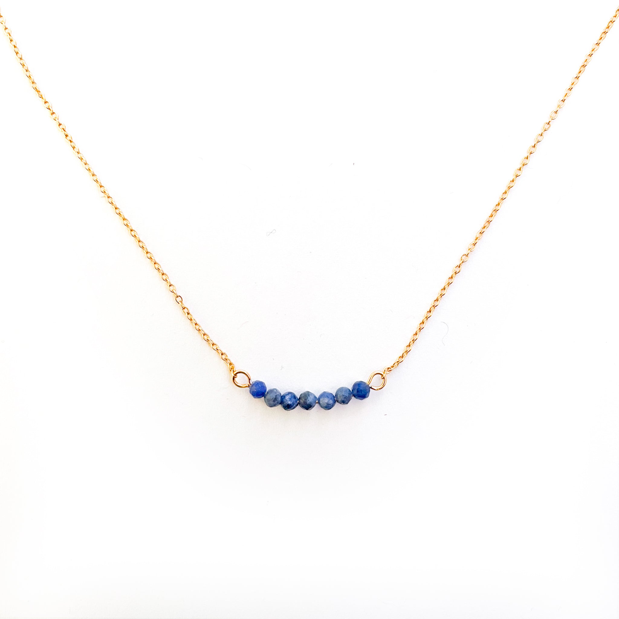 Collier multiple pierres Sodalite