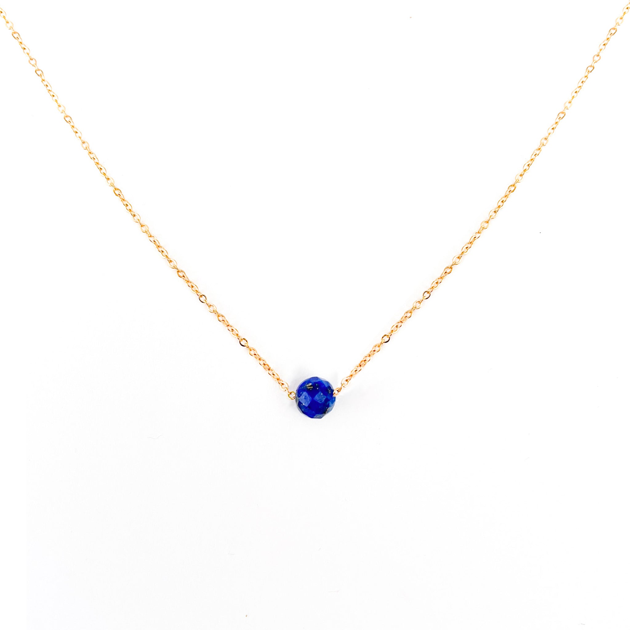 Collier pierre Lapis-lazuli