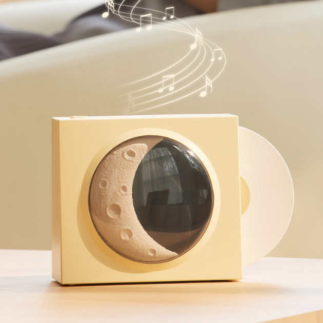 Mond Uhr Bluetooth-Lautsprecher