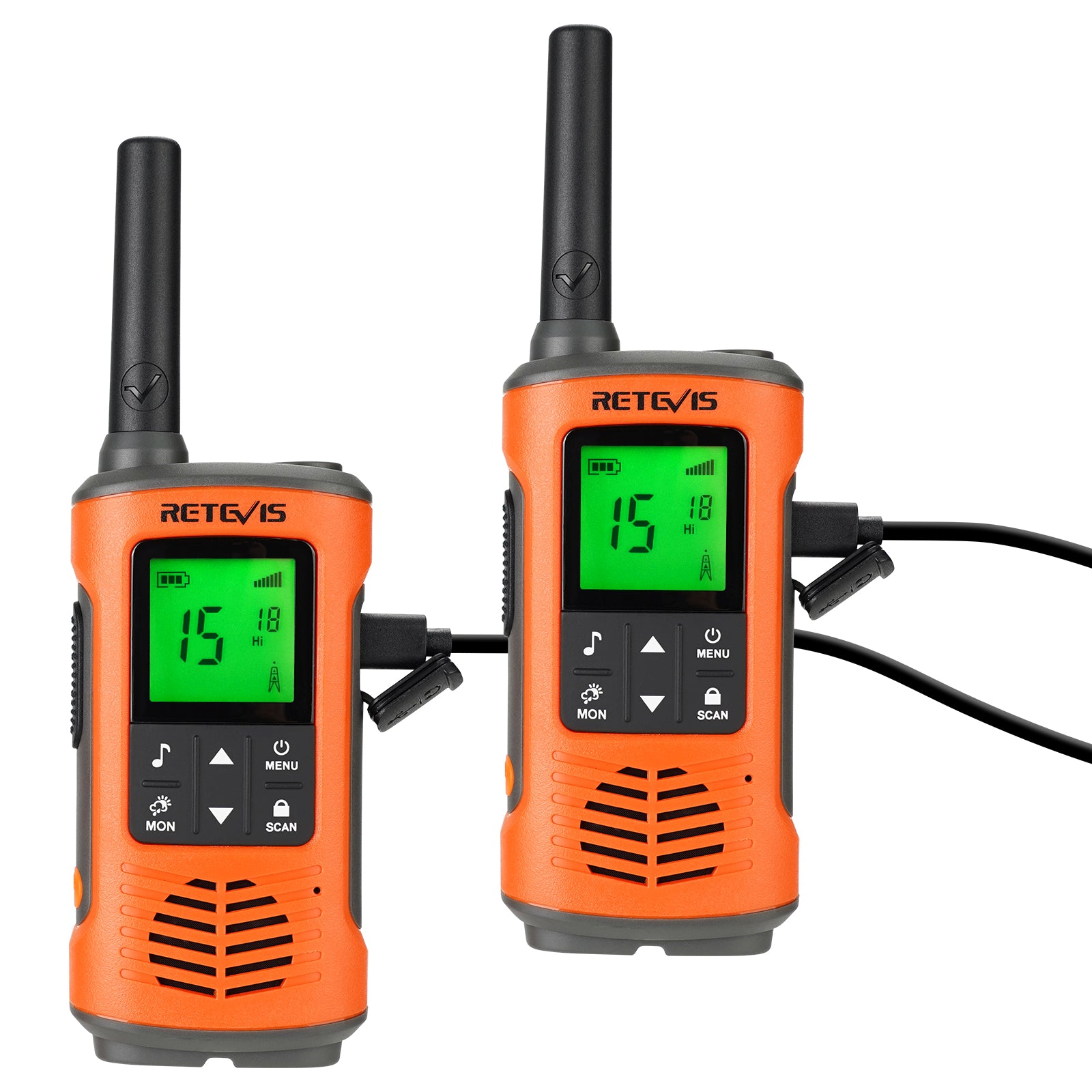 RT45P Waterproof License-free walkie talkies Handheld FRS Radio