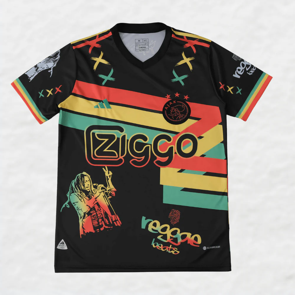 AJAX 2023/24 'BOB MARLEY' LIMITED EDITION SHIRT