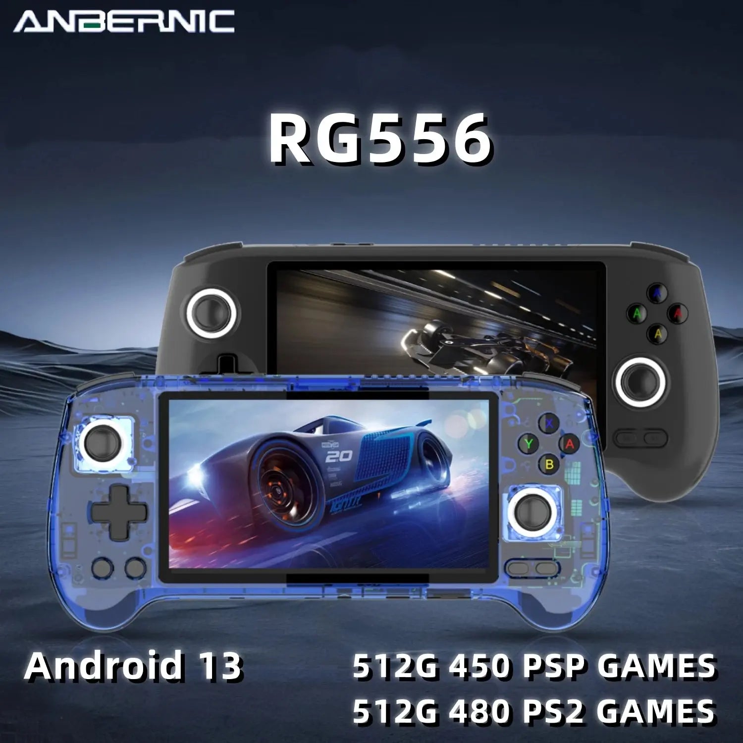 Console Portable Retrogaming - ANBERNIC RG556