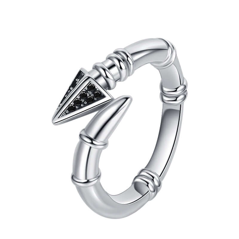 Arrow Sterling Silver Open Ring