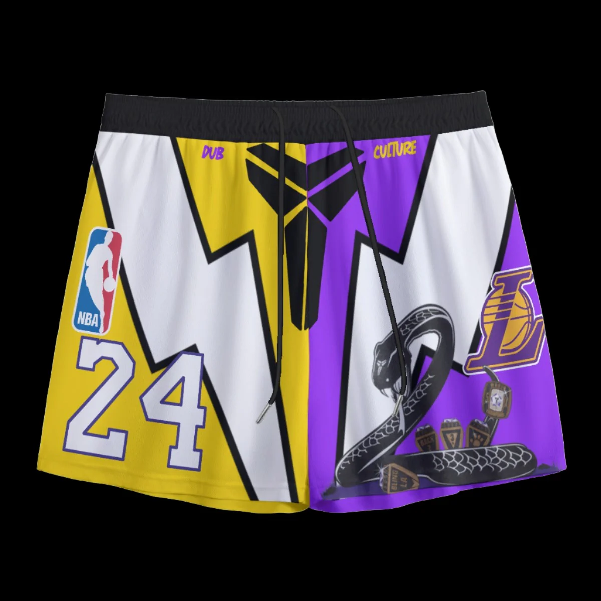 Mamba Forever Mismatch Shorts