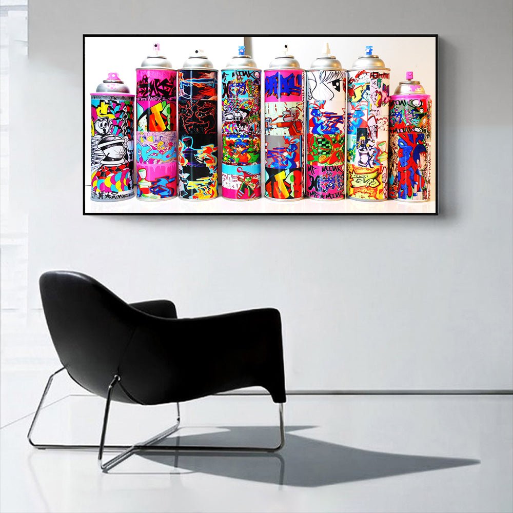 Canvas wall art, wall art posters, street art