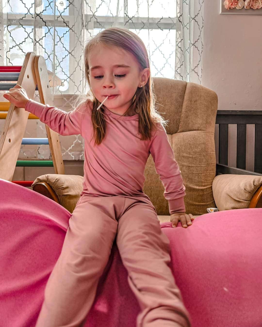 Basic Bamboo 2pc Set Pajamas - On Wednesdays We Wear Pink