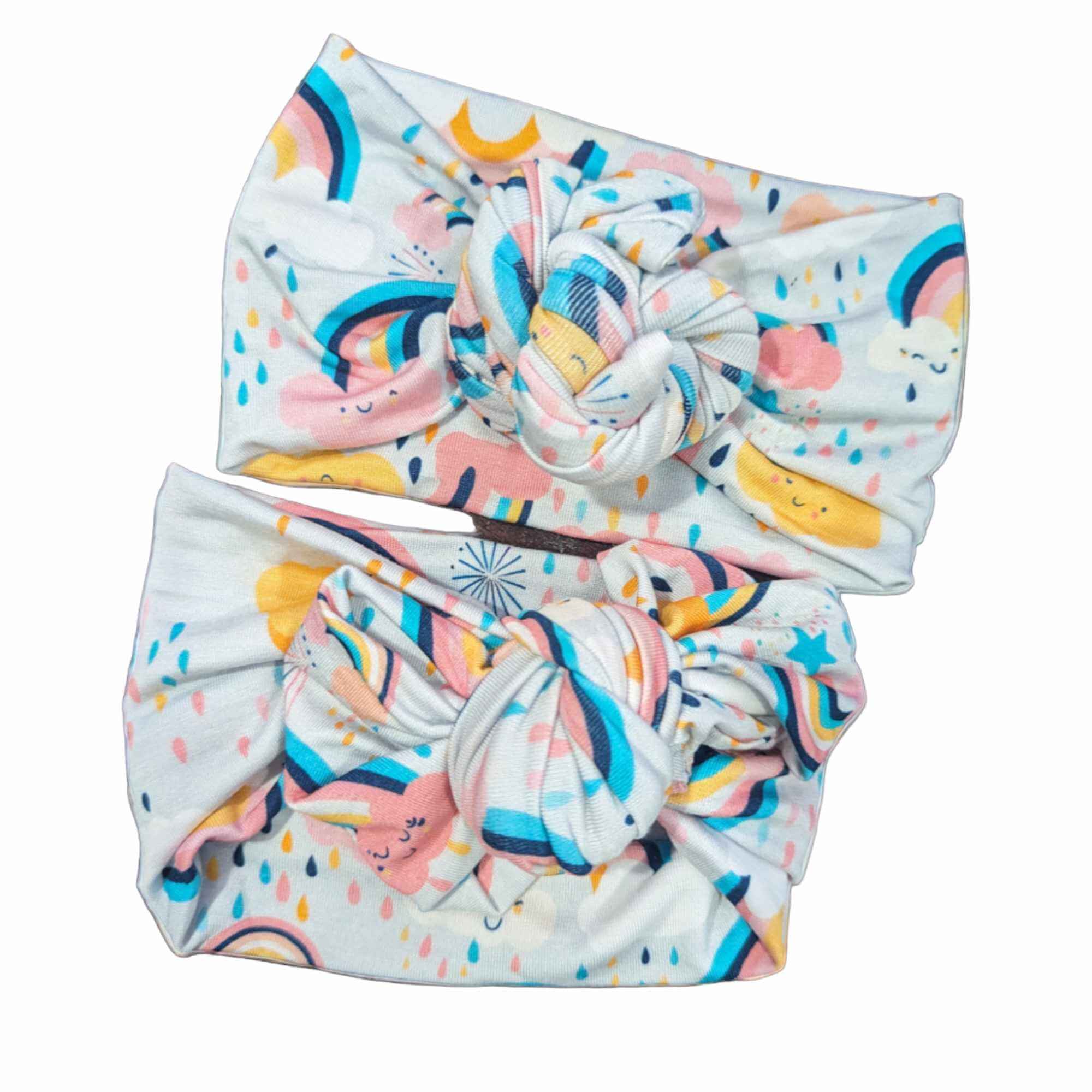 Here Comes the Sun Bamboo Topknot Headband - Soft & Stylish Accessory