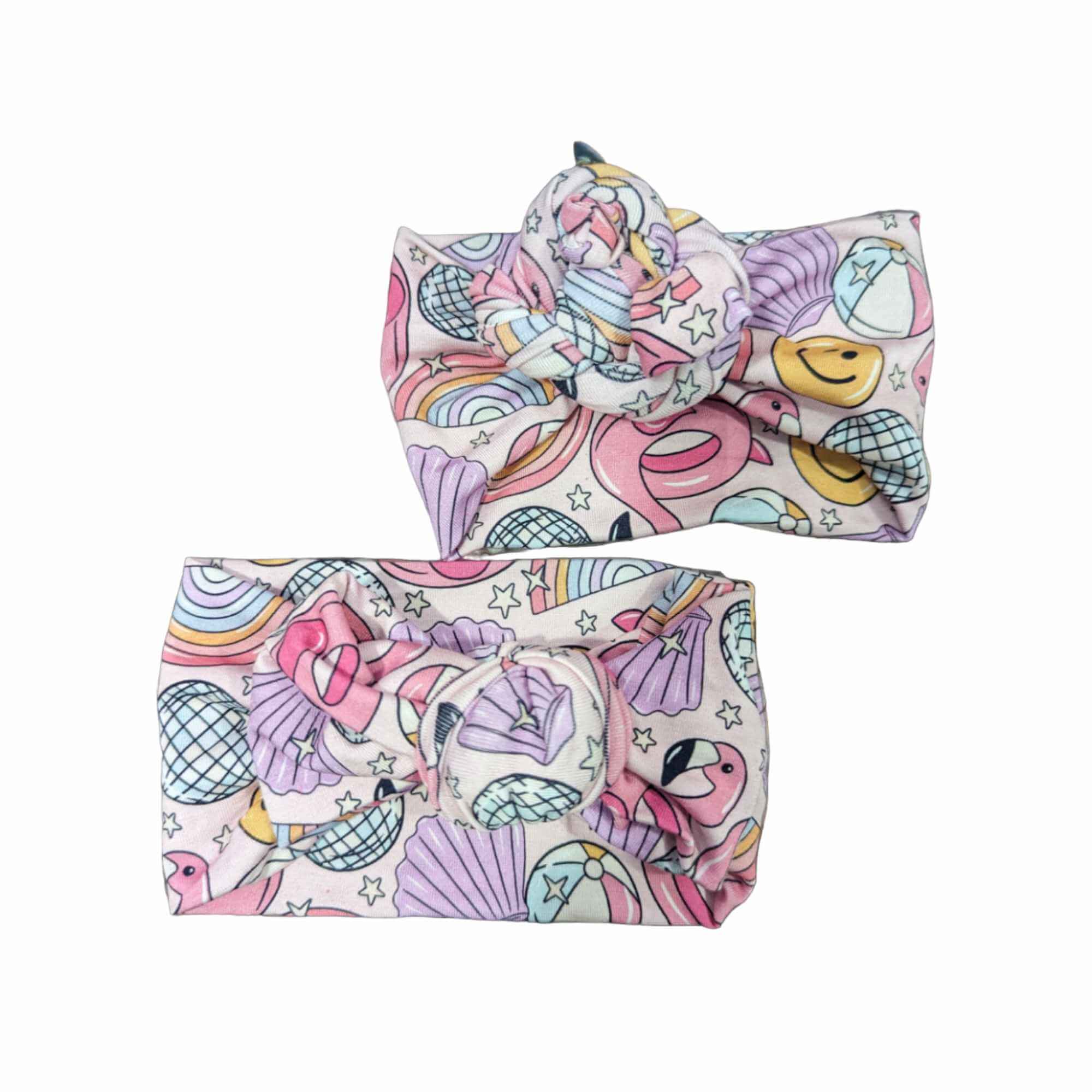 Pool Party Baby Bamboo Topknot Headband - Soft & Stylish Accessory