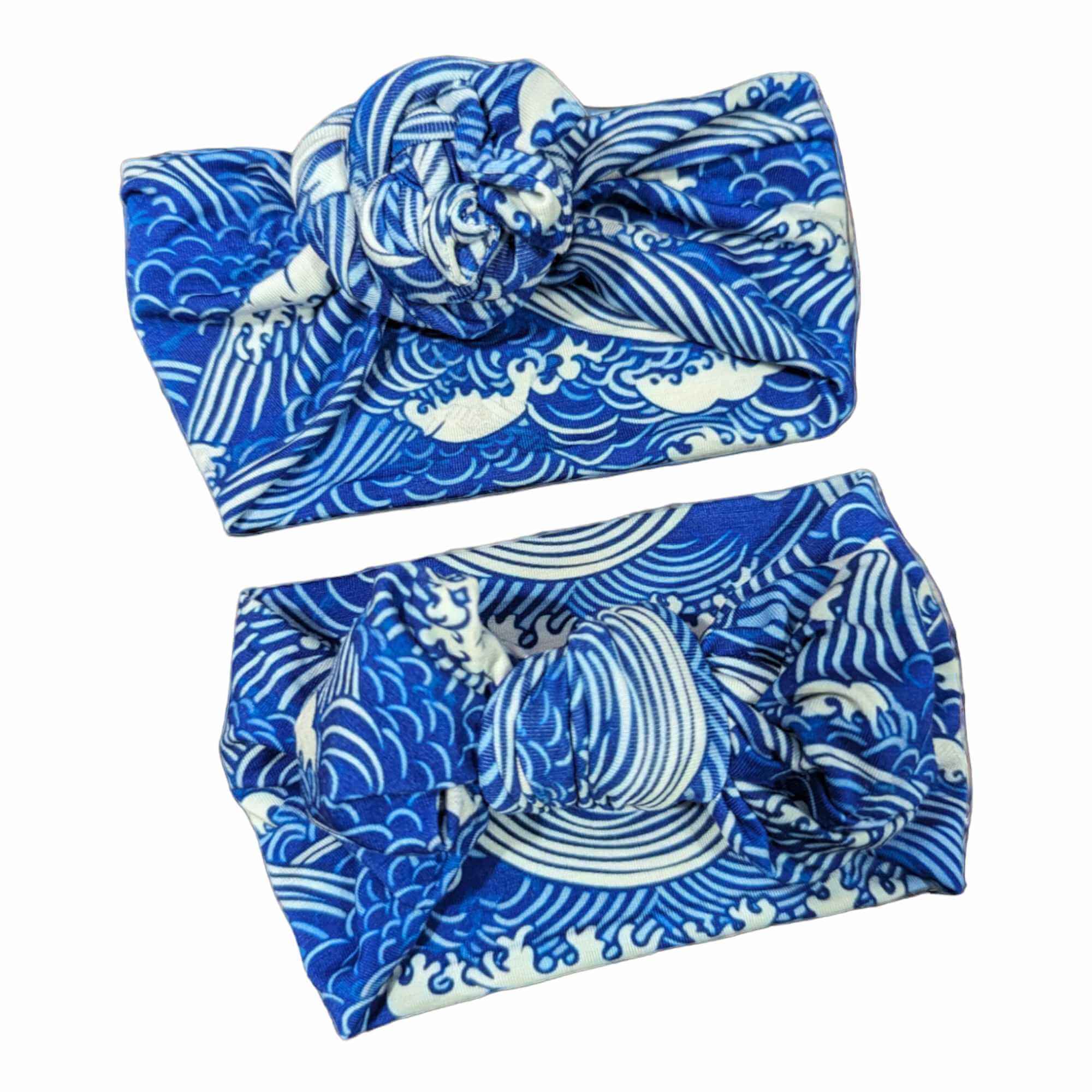 Smile and Wave Bamboo Topknot Headband - Soft & Stylish Accessory